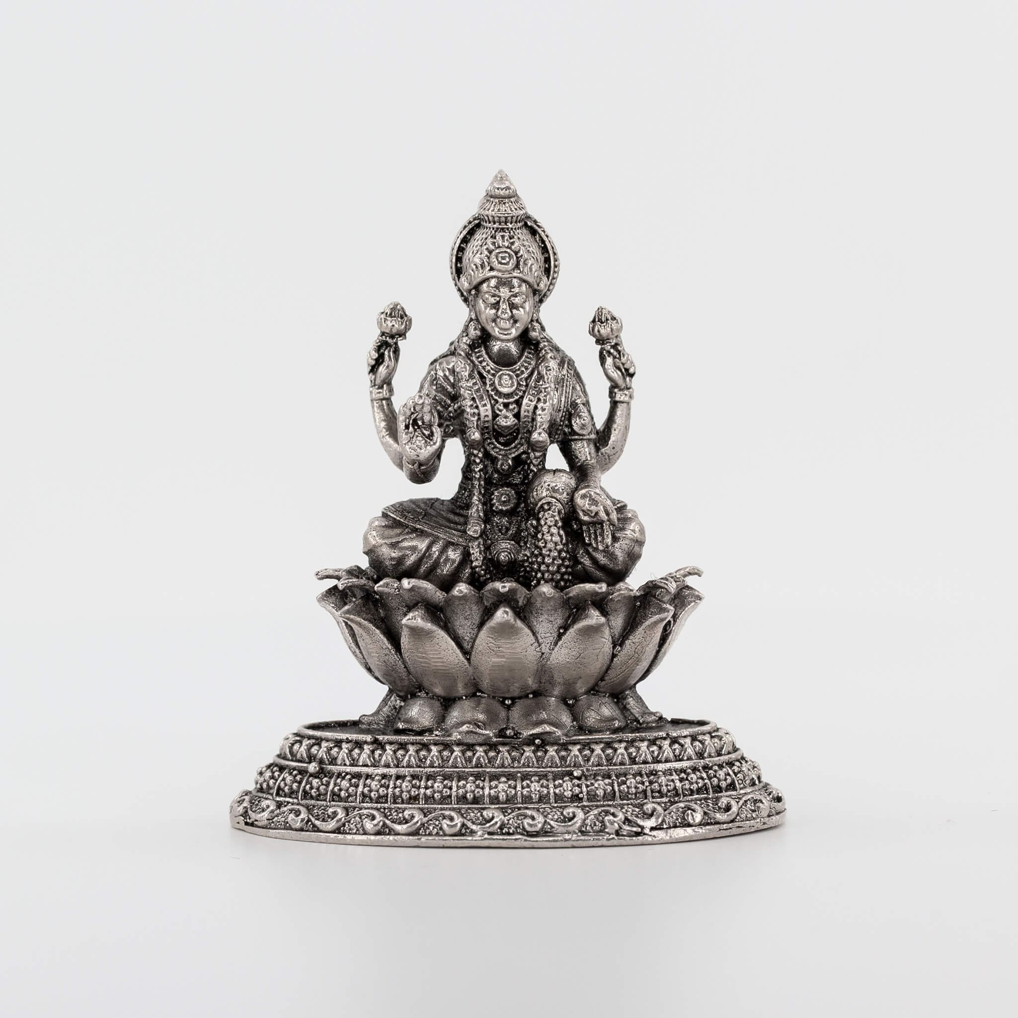Statue - 2D - Oxidised - Lakshmi Statue - 2D - Oxidised - Lakshmi