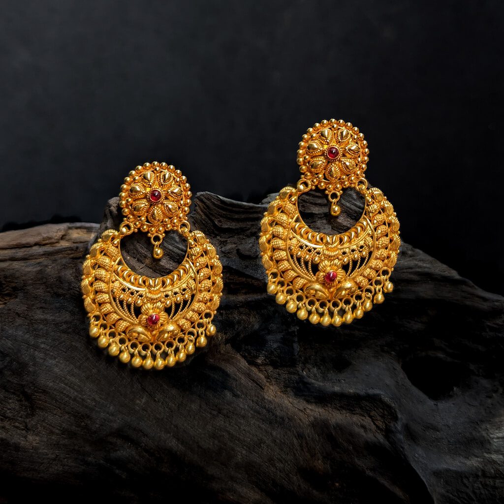 ಬರೀ 5 ಗ್ರಾಂಗೆ ರಾಮ್ ಲೀಲಾ ಆಂಟಿಕ್ ಓಲೆಗಳು/5grams ramleela antique earrings  designs - YouTube