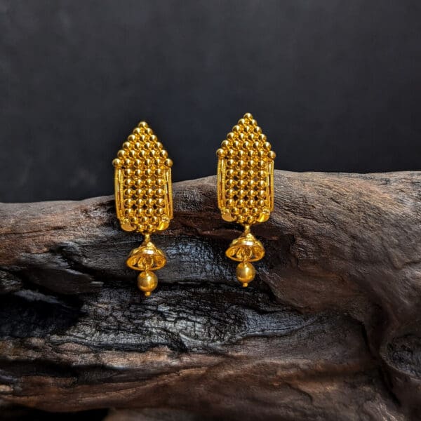 ER7331 Latest CZ Bali J Type Small Earrings Stylish Fashion Jewellery Buy  Online | JewelSmart.in