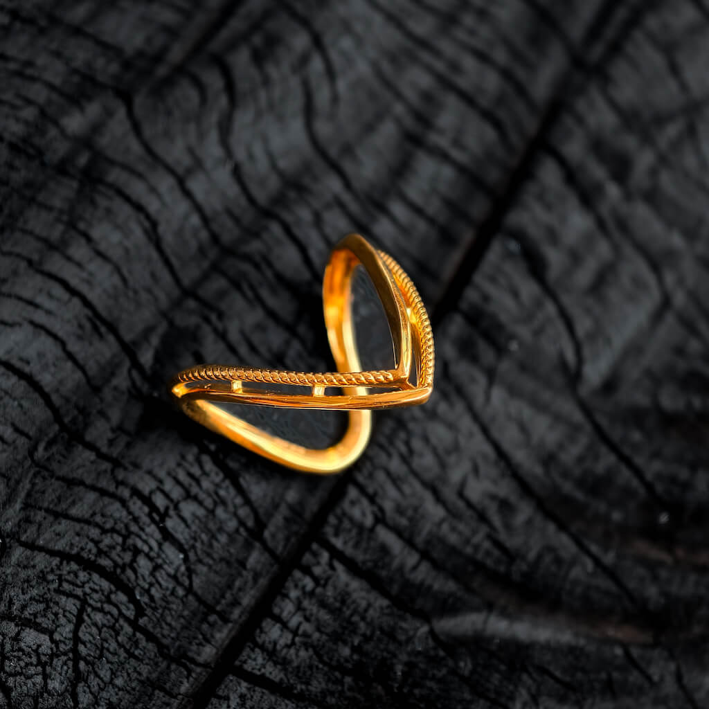 Ring - Vanki - Chevron Ring - Vanki - Chevron